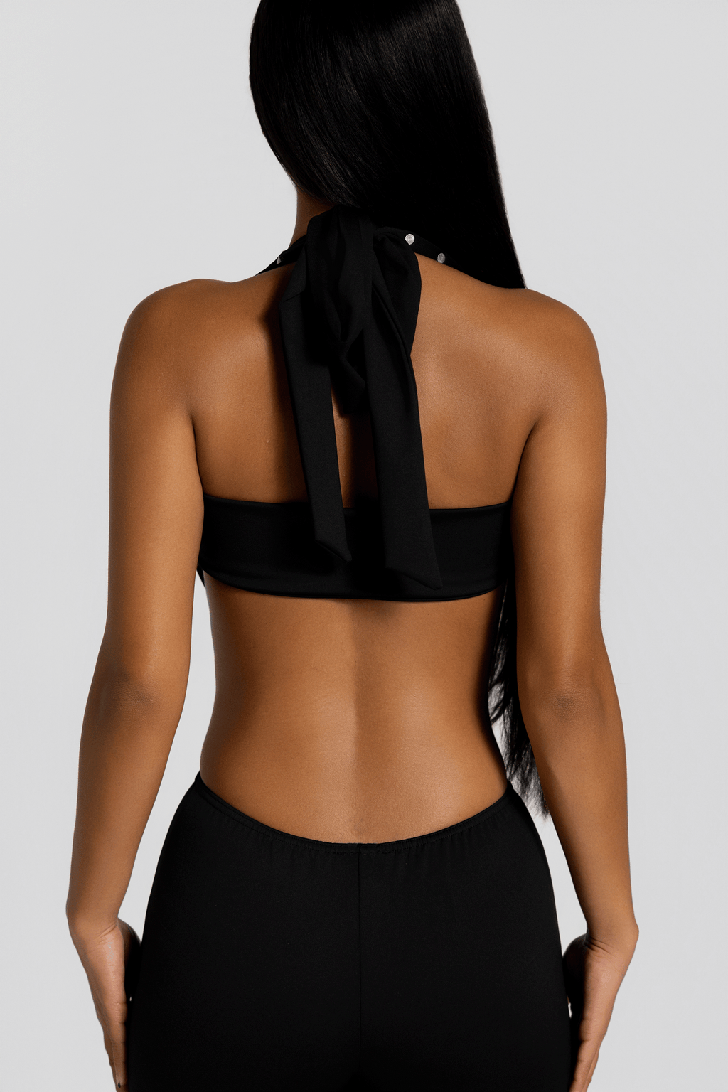 Studded Long Jumpsuit - Eclipse